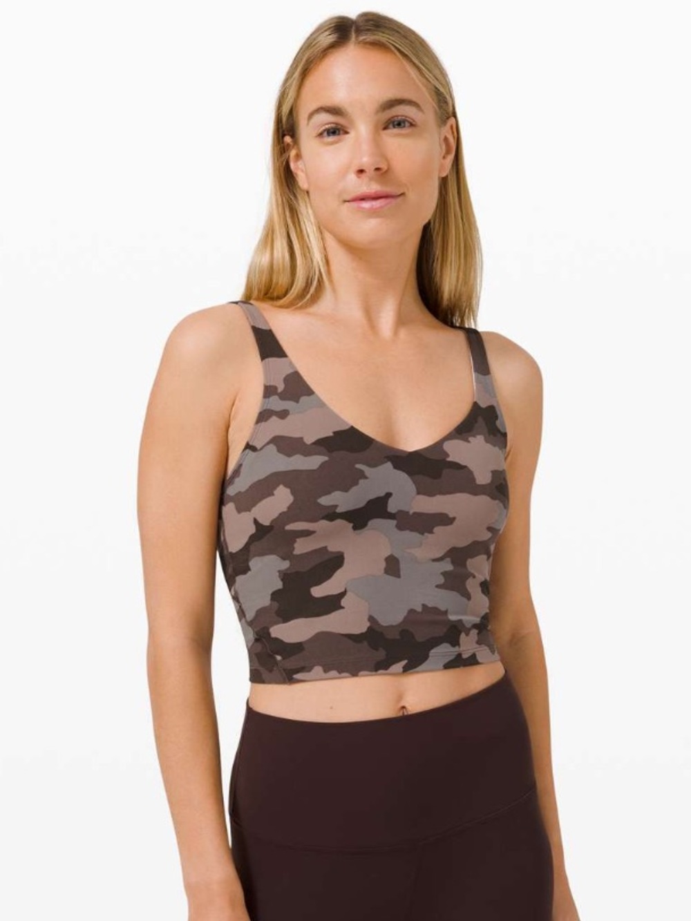 Lululemon Align Tank Heritage 365 Camo Dusty Bronze Multi Size 4